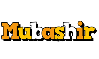 Mubashir cartoon logo