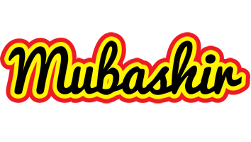 Mubashir flaming logo