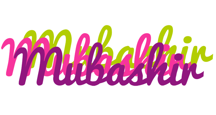 Mubashir flowers logo