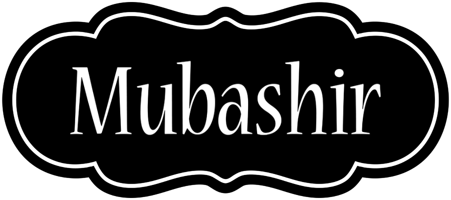 Mubashir welcome logo
