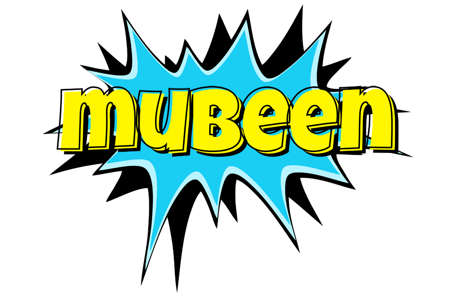 Mubeen amazing logo