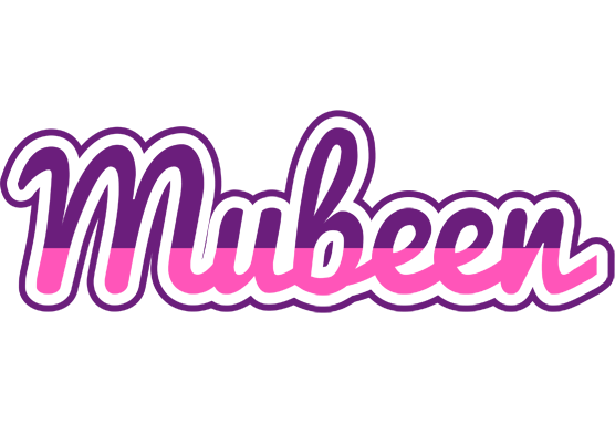 Mubeen cheerful logo