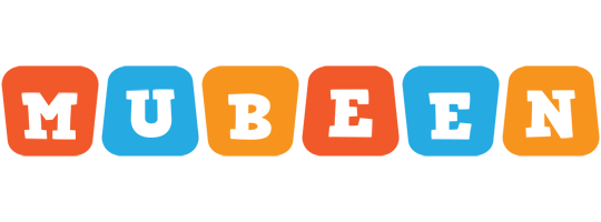Mubeen comics logo