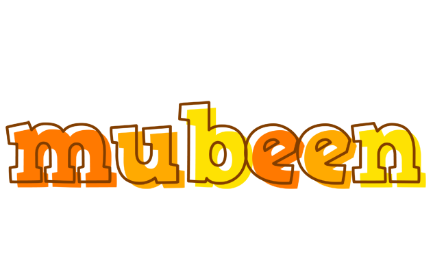 Mubeen desert logo