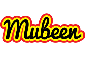 Mubeen flaming logo