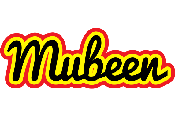 Mubeen flaming logo
