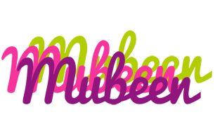 Mubeen flowers logo