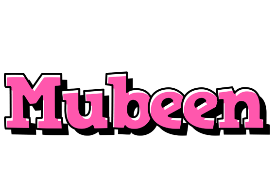 Mubeen girlish logo