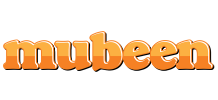 Mubeen orange logo