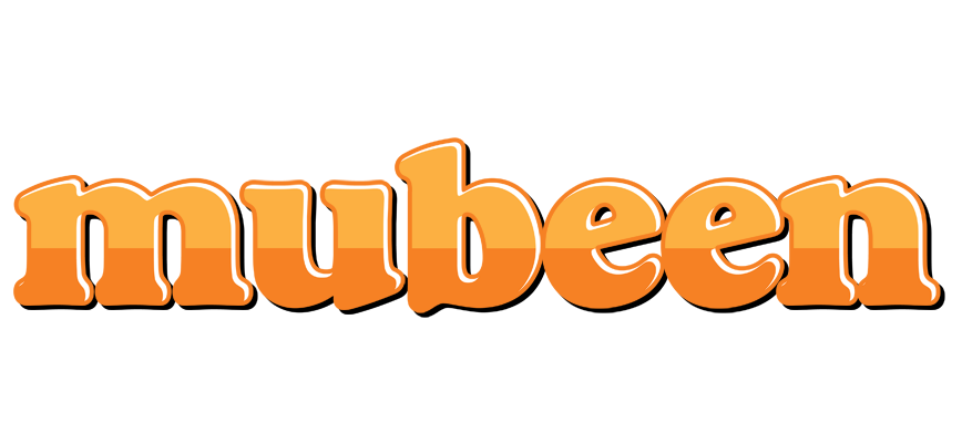 Mubeen orange logo