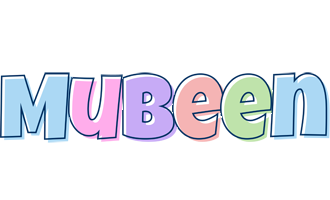 Mubeen pastel logo