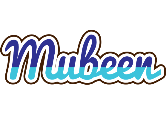 Mubeen raining logo