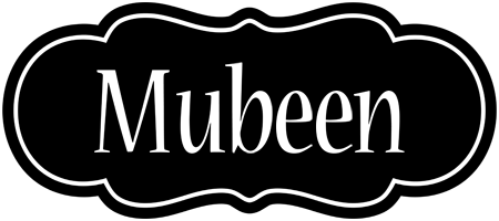 Mubeen welcome logo