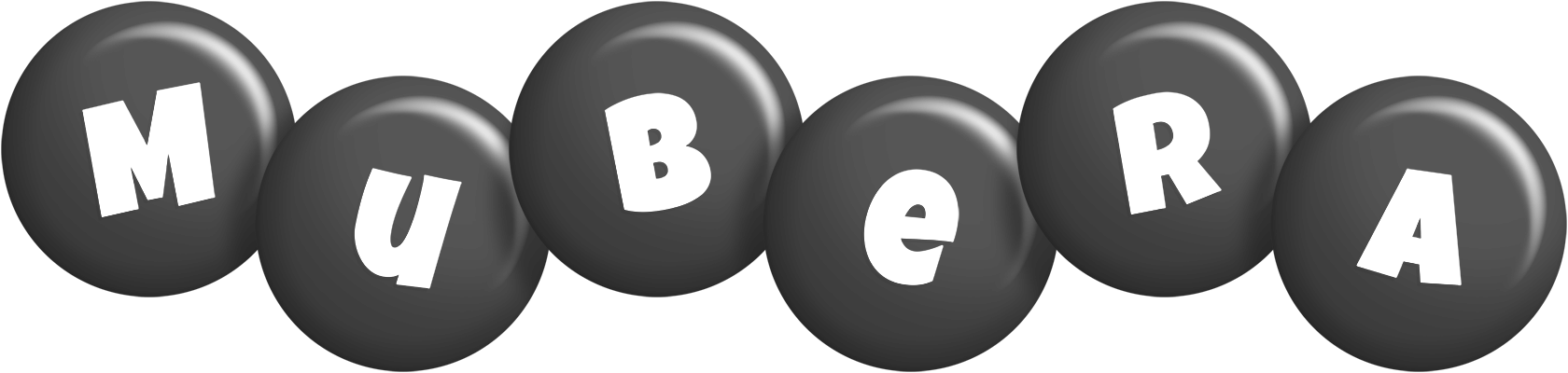 Mubera candy-black logo