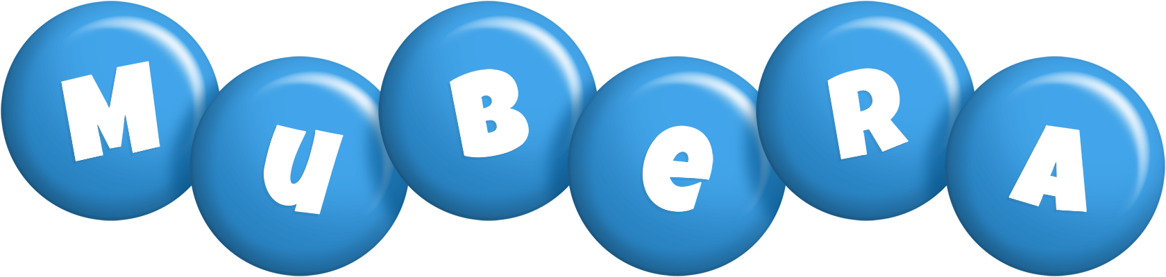 Mubera candy-blue logo