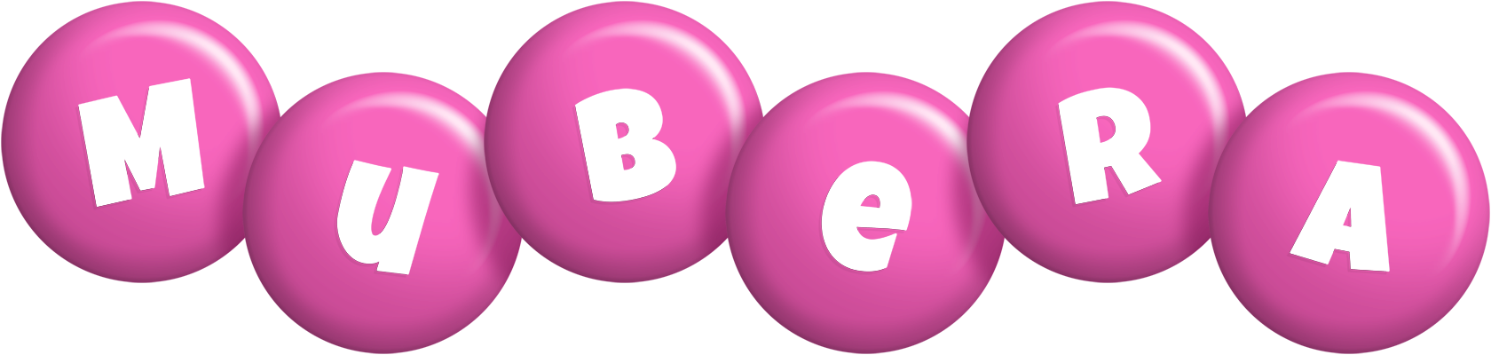 Mubera candy-pink logo