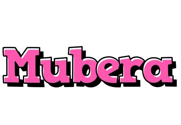 Mubera girlish logo