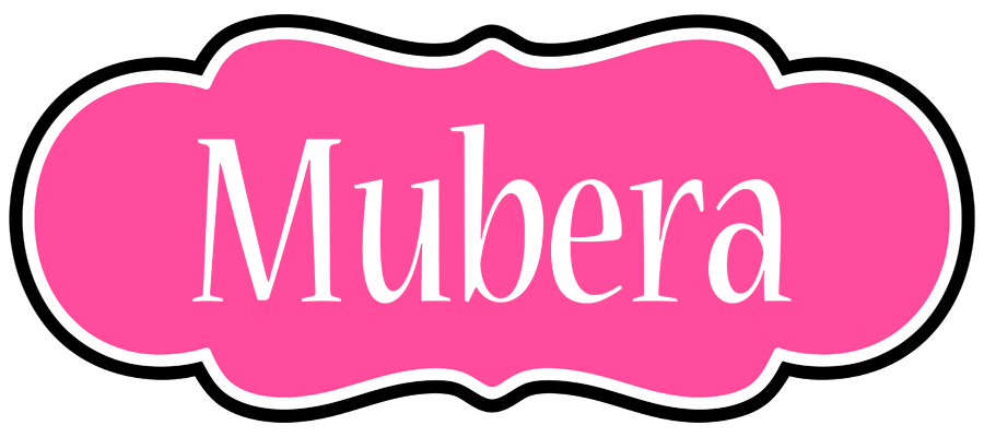 Mubera invitation logo