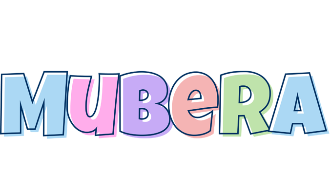 Mubera pastel logo