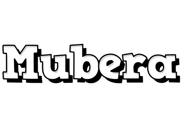 Mubera snowing logo