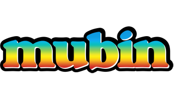 Mubin color logo