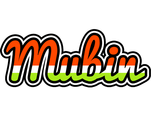 Mubin exotic logo