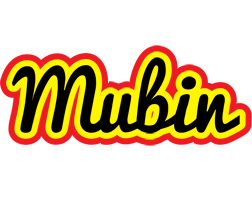 Mubin flaming logo