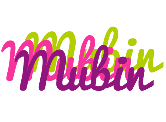 Mubin flowers logo