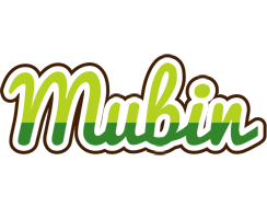 Mubin golfing logo