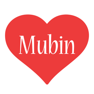 Mubin love logo