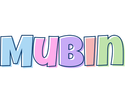 Mubin pastel logo