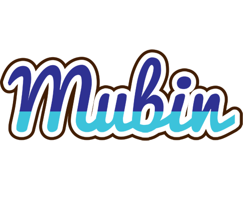 Mubin raining logo