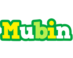 Mubin soccer logo