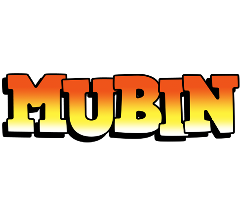 Mubin sunset logo