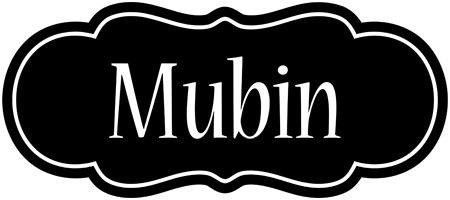 Mubin welcome logo