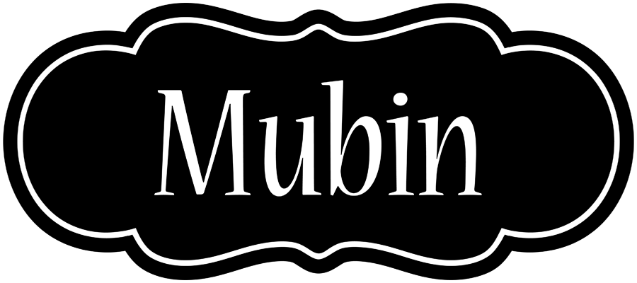 Mubin welcome logo