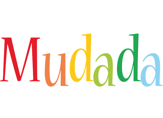Mudada birthday logo
