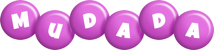 Mudada candy-purple logo