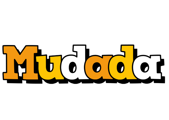 Mudada cartoon logo