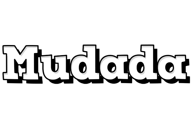 Mudada snowing logo