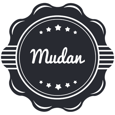 Mudan badge logo