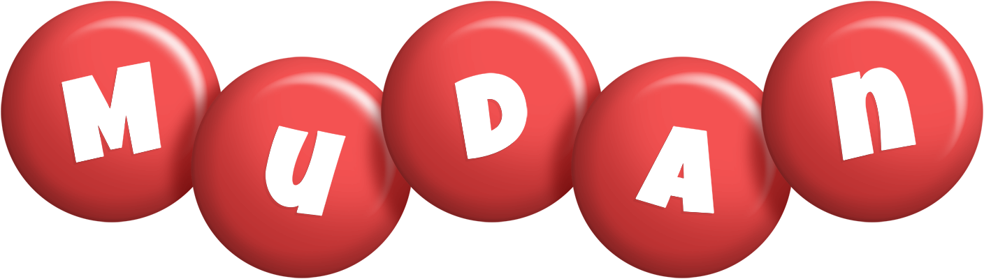 Mudan candy-red logo