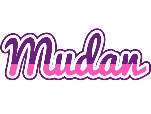 Mudan cheerful logo