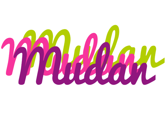Mudan flowers logo