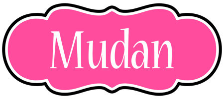 Mudan invitation logo