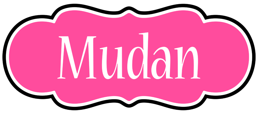 Mudan invitation logo
