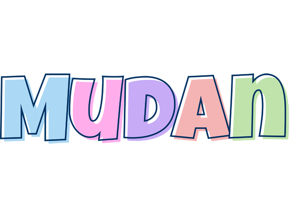 Mudan pastel logo