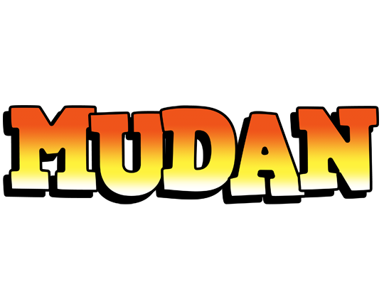Mudan sunset logo