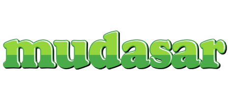 Mudasar apple logo