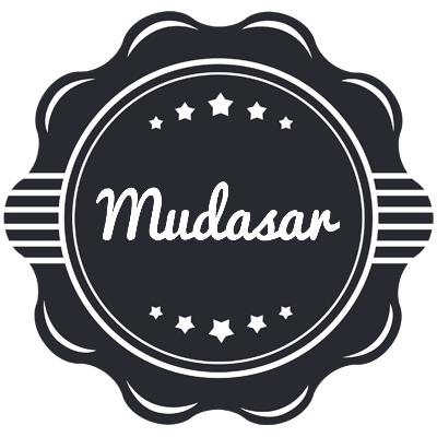 Mudasar badge logo